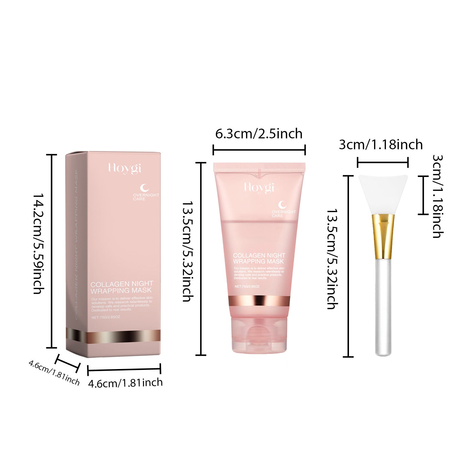 Collagen Tearing Mask Cleansing Facial Moisturizing - Bellarte Enchanté Collagen Tearing Mask Cleansing Facial Moisturizing